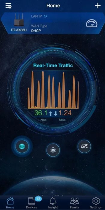 ASUS RT-AX86U Pro puhelinsovellus