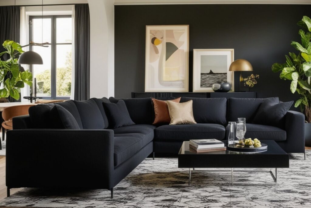 Musta sohva esittely