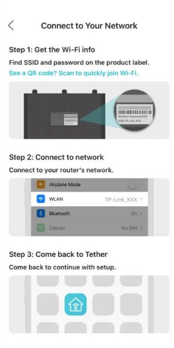 TP-Link Archer AX55 Pro sovellus