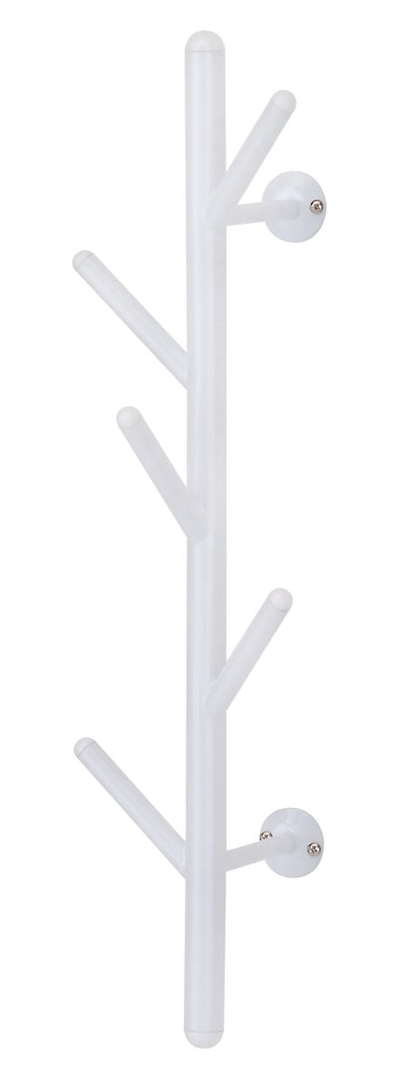 Arki pysty seinänaulakko valkoinen