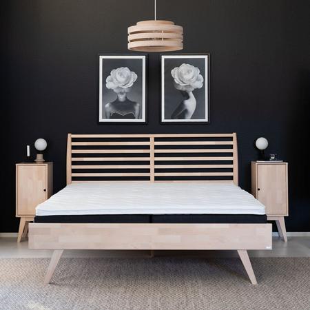 Kiteen Notte-Unia Pronssi sänkypaketti 160x200 cm koivu luonnonväri