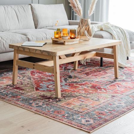 Marseille matto 200x300 cm vihreä/ruskea