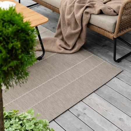 Arcadia matto sisä-/ulkokäyttöön 80x150 cm hiekka