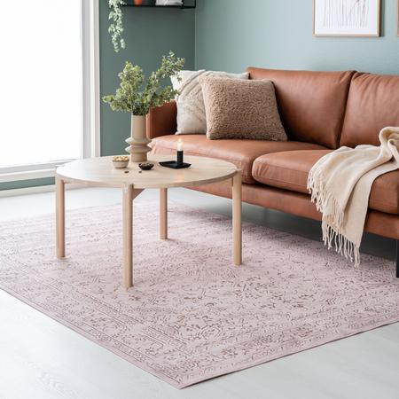 Osaka viskoosimatto 135x195 cm roosa