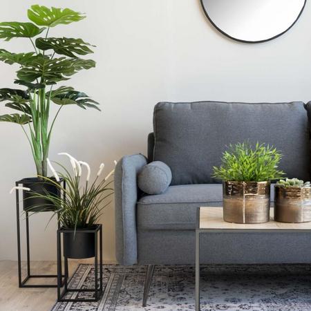 House Nordic Marla kukkateline setti 2 kpl musta