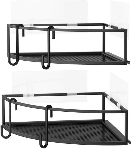 Umbra Cubiko suihkun kulmahyllysetti 26x26x10,7 cm musta