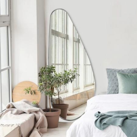 M&M Britta pisara peili 70x170 cm hopea