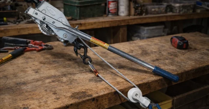 Lincoln Hoist teräsköysitalja LH 4000-20 testissä