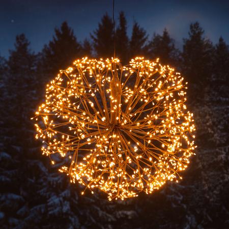 Finnlumor Valopallo Ø50 cm 1080 micro-LED meripihka