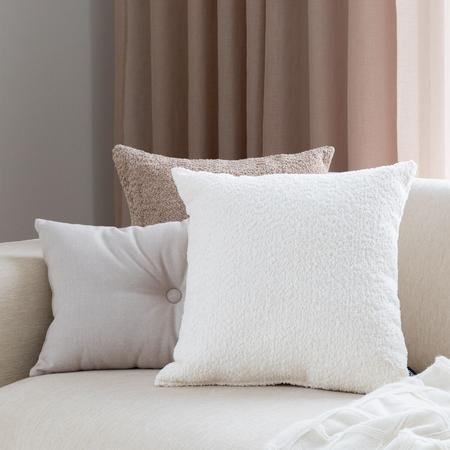 Sammal koristetyyny 45x45 cm valkoinen