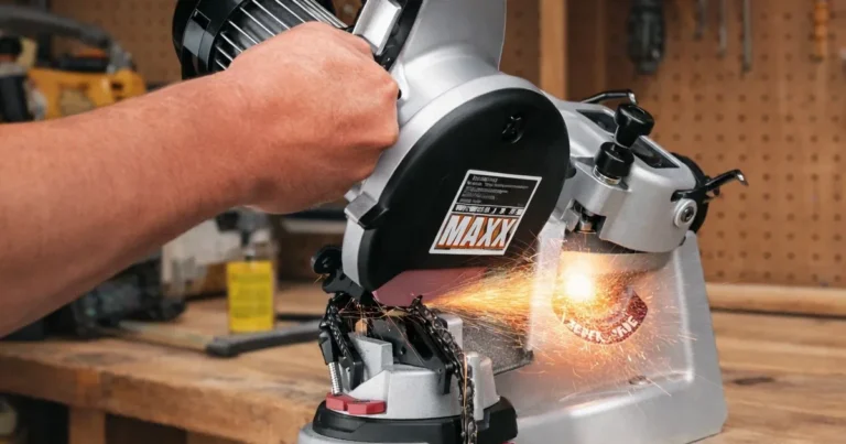 Maxx teräketjun teroituslaite testi