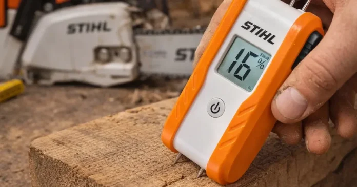 Stihl kosteusmittari puutavaralle testi