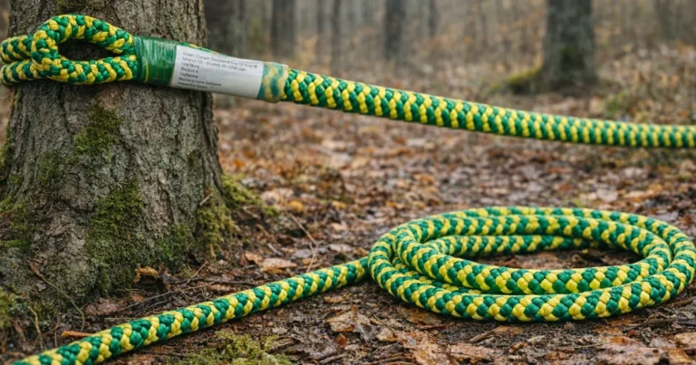 Tree Runner Green Crease kiipeilyköysi arvostelu