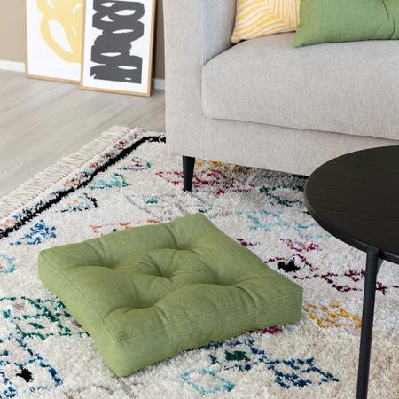 Boxi istuintyyny/lattiatyyny 43x43 cm 2 kpl setti oliivin vihreä