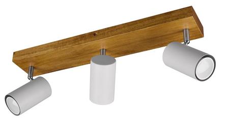 Trio Marley spotti 3-os. GU10 mattavalkoinen/puu