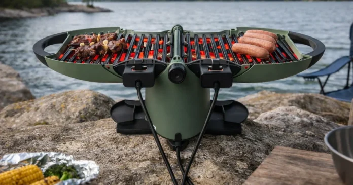 NomadiQ Kannettava sähkögrilli E-BBQ arvostelu