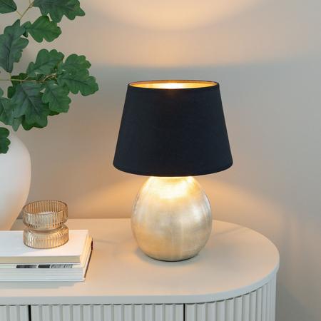 Trio Luxor pöytävalaisin 35 cm 1xE27 kulta