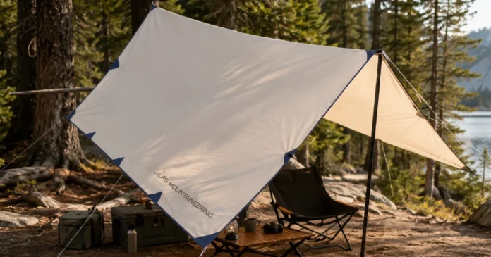alps-mountaineering-utility-tarp-arvostelu Alps Mountaineering Utility Tarp testi