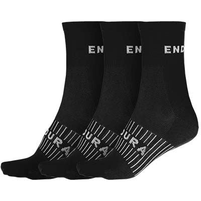 Endura Coolmax Race Sock 3-pack - L/XL (42.5-47)