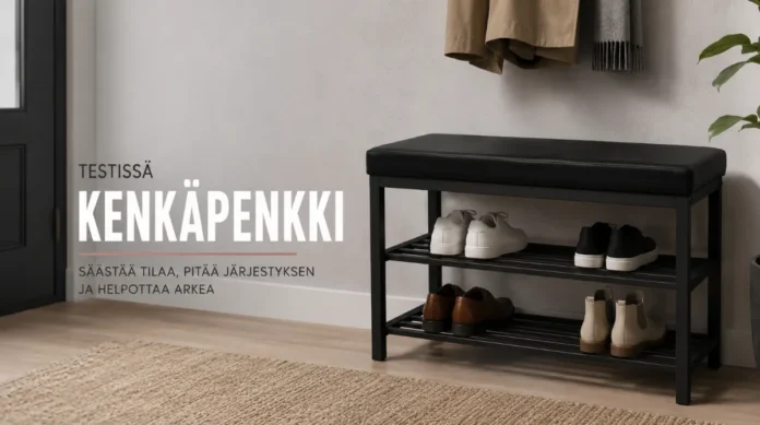 4living-eteispenkki-kenkatelineella-80cm-arvostelu 4Living eteispenkki kenkätelineellä 80 cm arvostelu