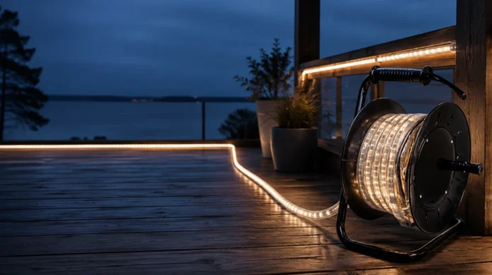 brightsolar-led-valonauha-ulkokayttoon-15m-arvostelu Brightsolar LED-valonauha ulkokäyttöön 15 m arvostelu