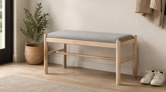 Rowico Home Milford penkki 80 cm valkolakattu tammi/harmaa arvostelu