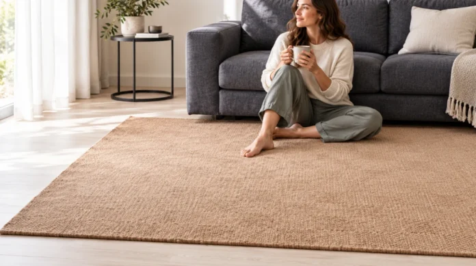 Kumpare villamatto 160x230 cm tumma beige arvostelu