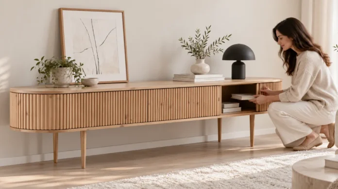 Taimi tv-taso 209x41x47 cm hiekka arvostelu