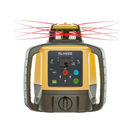 Topcon RL-HV2S Pyörivä laser 2-suuntainen kaltevuus