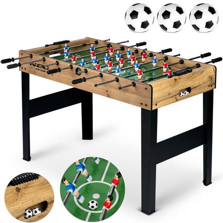 Neosport 118x61x79cm NS-805 puinen pöytäjalkapallo