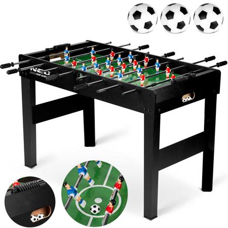 Neosport pöytäjalkapallo 118x61x79 cm NS-805 musta