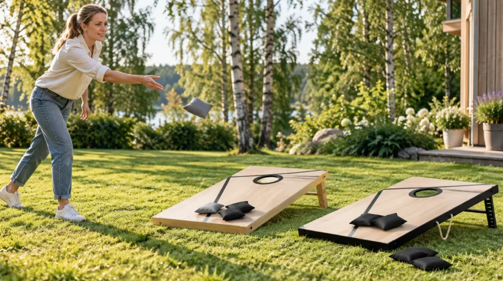 Paras cornhole testi